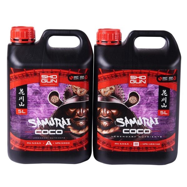 Shogun Samurai Coco A & B, Shogun, Nutrients, Base Nutrients