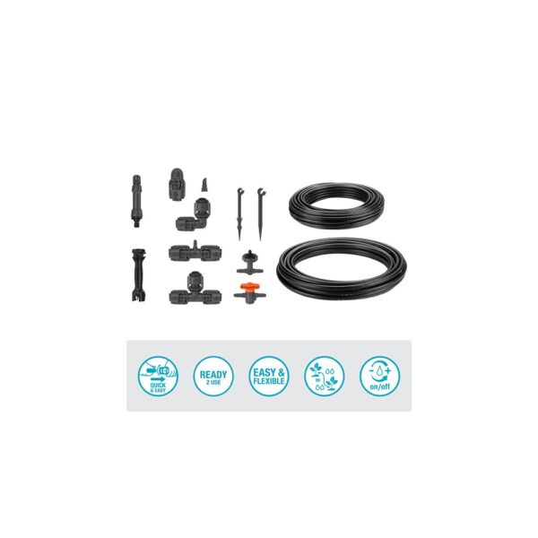 Gardena Starter Set for raised beds (35 plants), Garden Irrigation, Gardena
