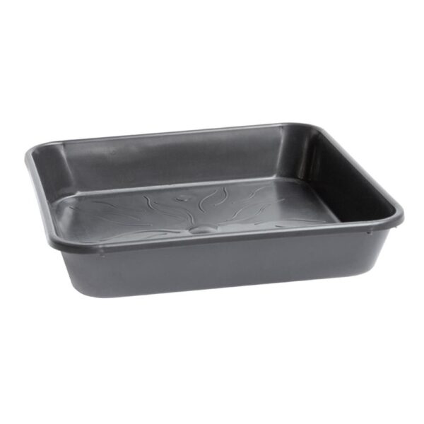 Eco Square Saucers, Hydrogarden, Pots & Trays, Plastic Pots and Trays
