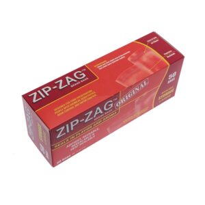 Zip-Zag Resealable Bags, Zip-Zag Bags, Drying Racks And Scissors