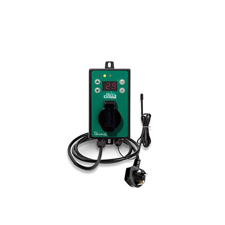 Biogreen Thermo 2 Digital Thermostat, Biogreen Thermo, Greenhouse & Potting Shed Accessories, Heaters
