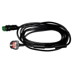 DLI Power Cord Black 2.5m Wieland UK, LED Controllers & Cables, Dutch Lighting Innovations