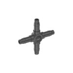 Gardena 4-Way Coupling 4.6 mm (3/16"), Pipe & Fittings, Garden Irrigation Parts, Gardena, Pipe & Pipe Fittings