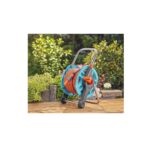 Gardena Basic Wall Hose Reel Set (25 m), Pipe & Fittings, Sprayers and Hoses for Watering, Gardena