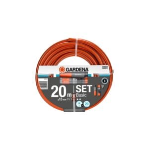Gardena Basic Hose Set 13 mm (1/2"), 20m, Pipe & Fittings, Sprayers and Hoses for Watering, Gardena, Pipe & Pipe Fittings