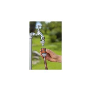 Gardena Hose Connector Set 13 mm – 15 mm, Pipe & Fittings, Connection Options for Hose, Gardena, Pipe & Pipe Fittings