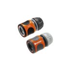 Gardena Hose Connector Set 13 mm – 15 mm, Pipe & Fittings, Connection Options for Hose, Gardena, Pipe & Pipe Fittings