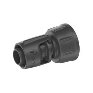 Gardena Tap Fitting 13mm(LDPE) to 3/4" BSP Thread, Garden Irrigation Parts, Gardena, Pipe & Pipe Fittings