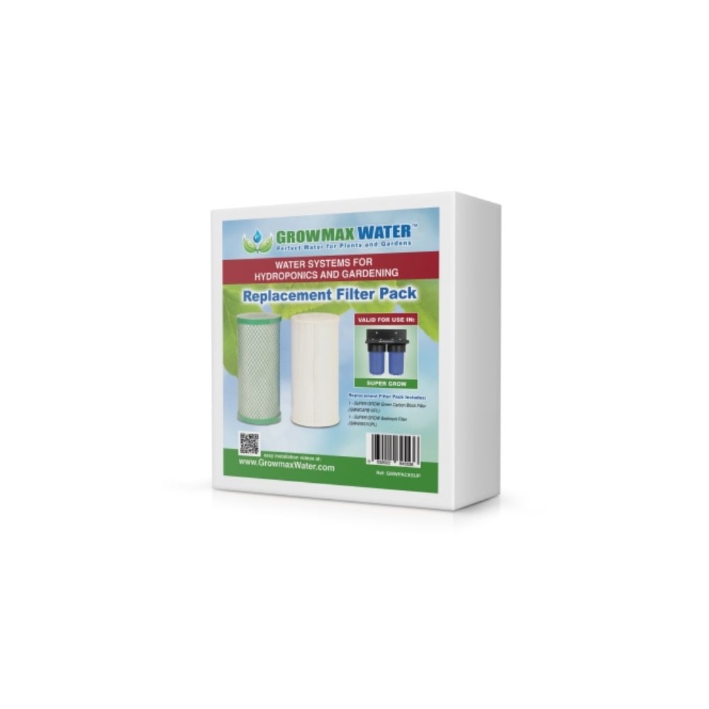 GrowMax Super Grow Replacement Filters, GrowMax Water, Water Filters and Reverse Osmosis