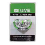 LUMii Green LED Head Torch, Lumii, Grow Room Essentials