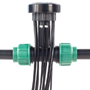 Topspin 12 Dripper with 25mm Tee, PPI, High Pressure Drippers, Drippers & Sprayers