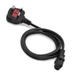 Power Cable - 2m with UK Plug to IEC, Miscellaneous, Lamps, Timers & Accessories, Lighting Accessories, Propagation Lighting Accessories