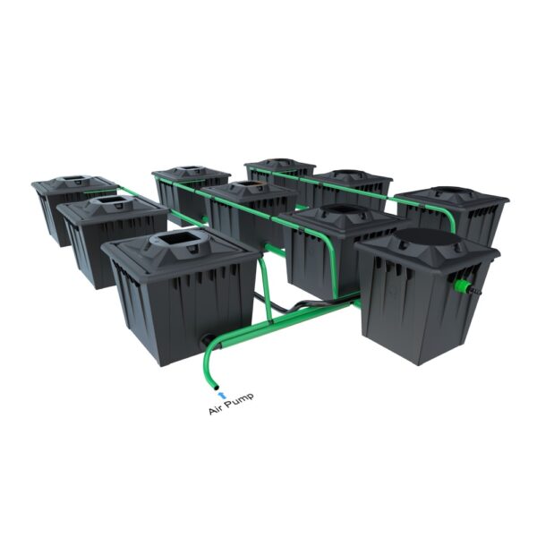 Alien RDWC Black Series 36 Litre, Alien Hydroponic Systems, Deep Water Culture, Alien Systems