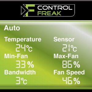 Control Freak Dynamic Frequency Controller, Fan and Environment Controllers, Control Freak, Fan Controllers