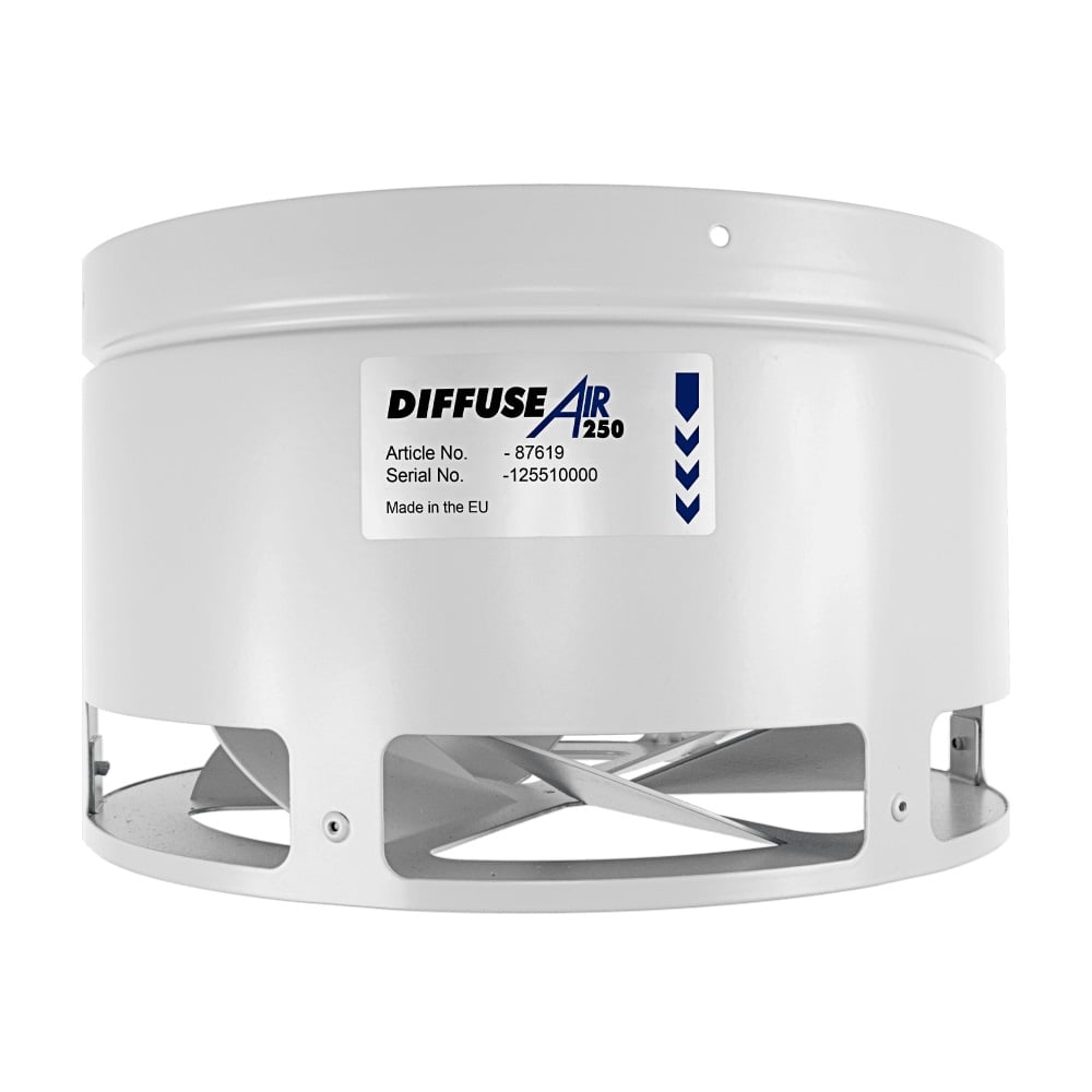 DiffuseAir Fan Diffusers, Systemair, Global Air Supplies, Air Movement Fans, Systemair RVK Inline Fans
