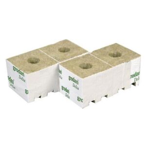 Grodan Rockwool Cubes, Grodan, Rockwool