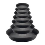 Heavy Duty Round Saucers, Hydrofarm, Pots & Trays, Plastic Pots and Trays
