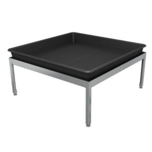Metal Frame Grow Bench, Run To Waste, The Greenhouse Effect, Pots & Trays, Plastic Pots and Trays, Grow Systems