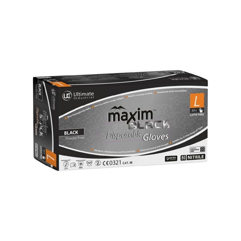 EskimoST-nitrile-gloves-maxim-large-EskimoDivider_1.jpg Maxim Nitrile Gloves 50 per box, Accessories, Maxim, Drying Racks And Scissors, Grow Room Essentials