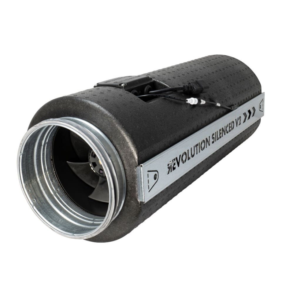 Revolution Vector EC Silenced Fan V2, Systemair, EC Fans - Low Power Consumption