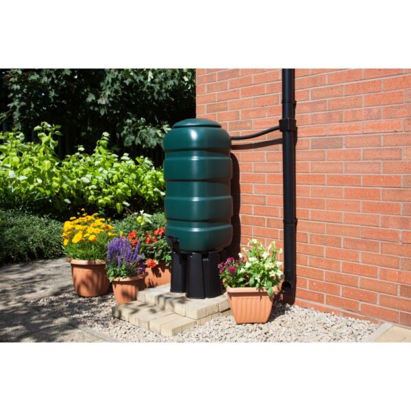 Whitefurze 100L Easy Fit Water Butt Kit, Greenhouse Essentials, Water Butts, Water Butts