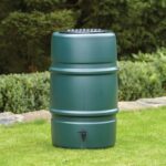 Harcostar 227L Water Butt with Tap & Lid, Nutrient Reservoirs, Water Butts