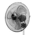 Whispair 18 Inch Heavy Duty Wall Fan 2 Pack, Air Movement Fans, Greenhouse Essentials