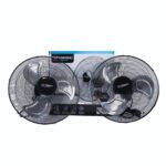 Whispair 18 Inch Heavy Duty Wall Fan 2 Pack, Air Movement Fans, Greenhouse Essentials