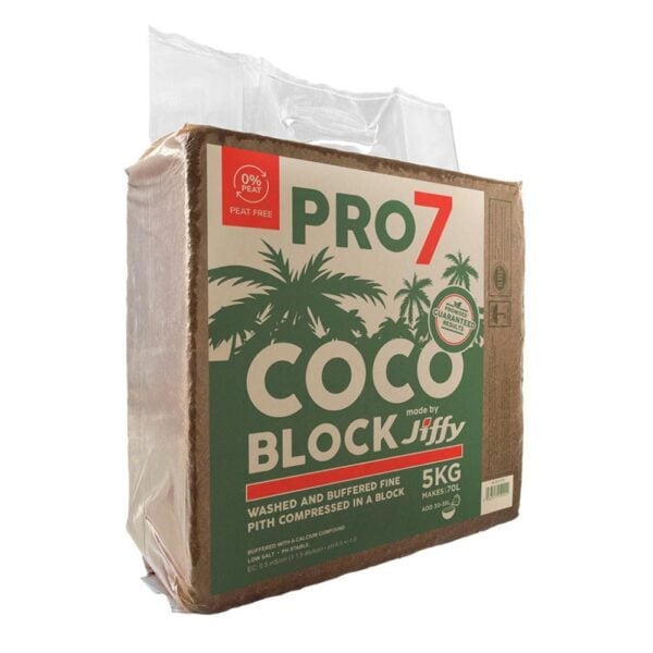 Jiffy Pro7 Coco Block 70L(5kg), Jiffy 7, Coco, Coco