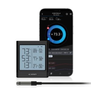 AC Infinity CLOUDCOM Smart Thermo-Hygrometer, Thermometers & Hygrometers, AC Infinity, AC Infinity