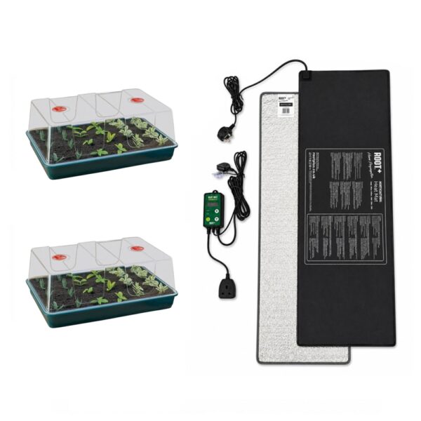 Root+ Heat Mat Propagator Bundle, Propagators, Propagators, Propagation Bundles, Propagation Bundles, Root+, Heat Mats & Thermostats