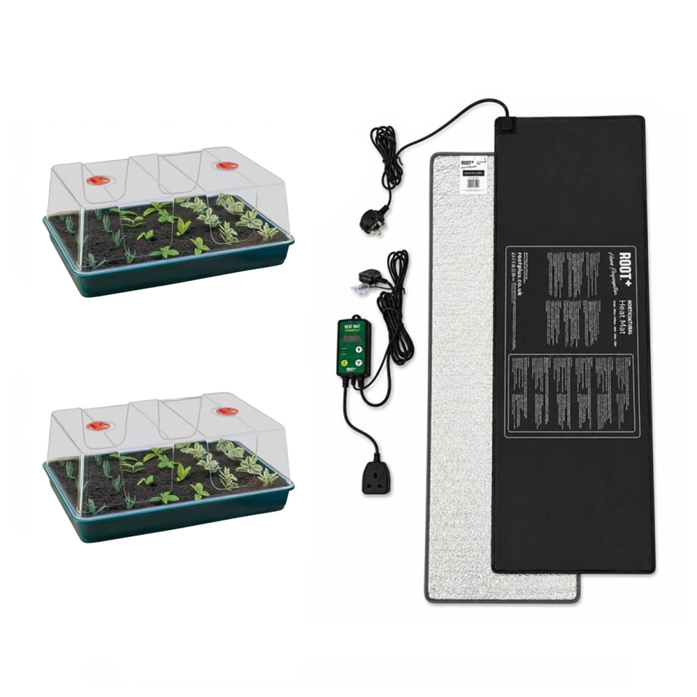Root+ Heat Mat Propagator Bundle, Propagators, Propagators, Propagation Bundles, Propagation Bundles, Root+, Heat Mats & Thermostats
